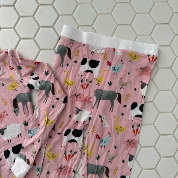 Farm pink little sleepies - Picture 3 of 6